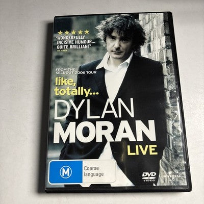 Dylan Moran - Live - Like Totally (DVD, 2006) Region 4 NEW