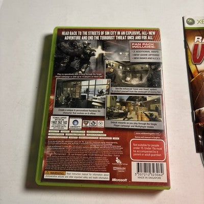 Tom Clancy's Rainbow Six Vegas 2 Xbox 360 Game PAL