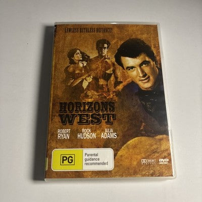 Horizons West (DVD, 1952) Robert Ryan, Rock Hudson Region 4
