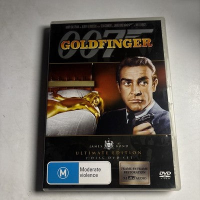 Goldfinger (Ultimate Edition, DVD, 1964) Region 4 NEW