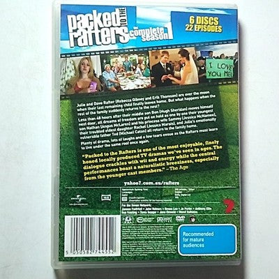 Packed to the Rafters : Season 1 (DVD, 2009) Region 4