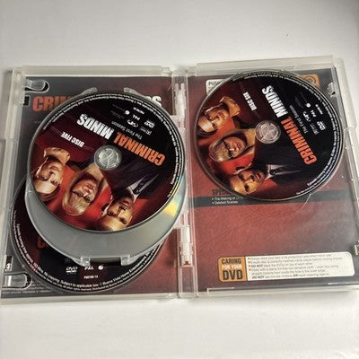 Criminal Minds : Season 1 (DVD, 2005) Region 4