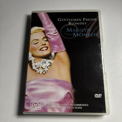 Gentlemen Prefer Blondes (DVD, 1953) Marilyn Monroe Region 4
