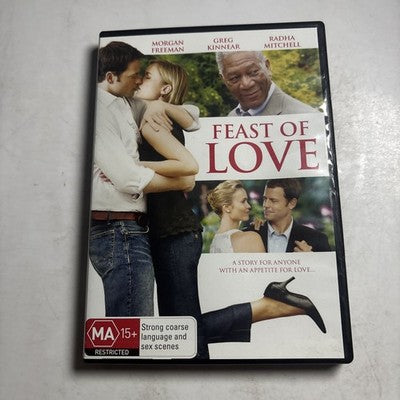 Feast of Love (DVD, 2007) Greg Kinnear, Morgan Freeman, Radha Mitchell Region 4