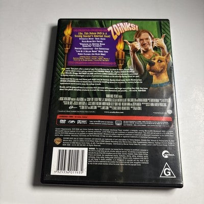 Scooby Doo - The Movie (DVD, 2001) Sarah Michelle Gellar Region 4