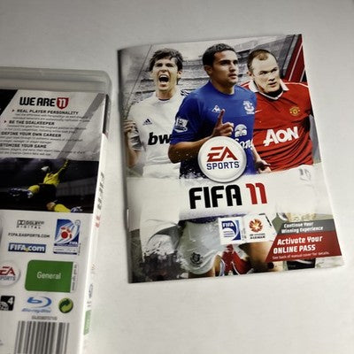 FIFA 11 (Soccer) for Sony PlayStation 3 (PS3) With Manual