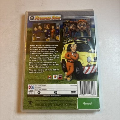 Fireman Sam - The Great Fire of Pontypandy : the Movie (DVD, 2009) Region 4