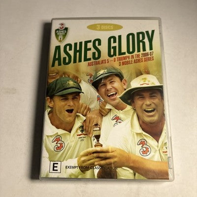 Ashes Glory - Australia's 5-0 Triumph in the 2006-07 3 Mobile Ashes Series DVD