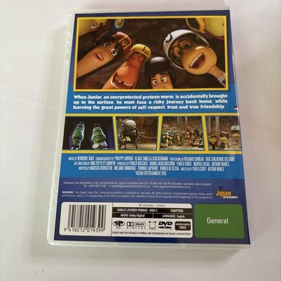 Worms (DVD, 2013) Isabella Fiorentino, Daniel Boaventura, Duda Espinoza Region 4