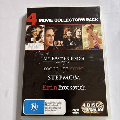 My Best Friend's Wedding / Mona Lisa Smile / Stepmom / Erin Brockovich (DVD)