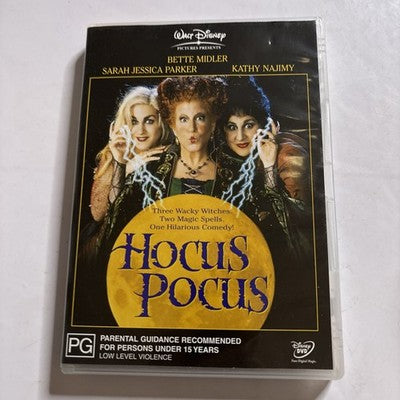 Hocus Pocus (DVD, 1993) Bette Midler, Sarah Jessica Parker Region 4