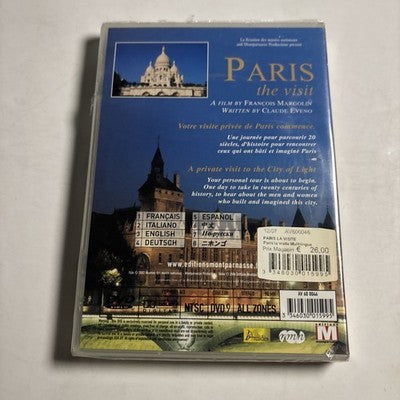 Paris La Visite (DVD, 2002) All Regions With English And French *New Sealed*