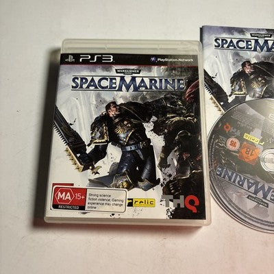 Warhammer 40000 Space Marine - Playstation 3 (PS3) Complete With Manual