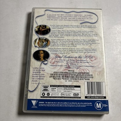 The Wedding Planner (DVD, 2000) Jennifer Lopez Region 4