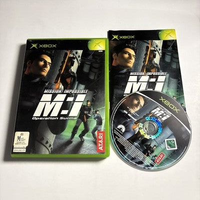 Mission: Impossible - Operation Surma (Microsoft Xbox, 2003 PAL) Manual Included