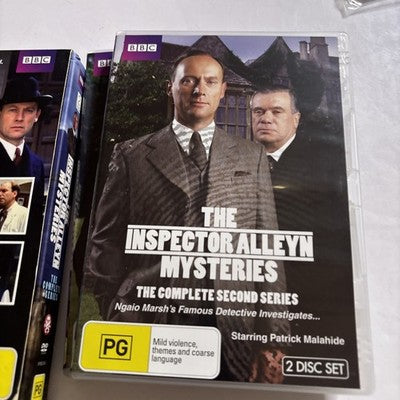 The Inspector Alleyn Mysteries - The Complete Series (DVD, 1993 5-Disc) Region 4