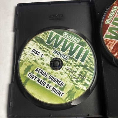 Classic W.W.II Movies: Aerial Gunner / They Raid by Night / The Steel Claw DVD
