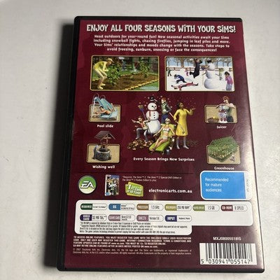 The Sims 2 Seasons Expansion Pack PC CDROM Windows Game