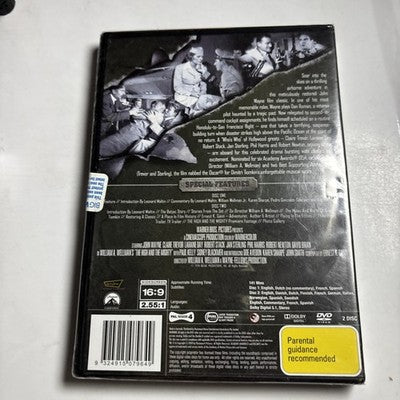 The High and the Mighty (DVD, 1954) John Wayne Region 4 *New Sealed*