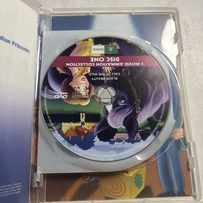 Black Beauty / Call Of The Wild / Toy Shop / Pocahontas / Jungle Book DVD