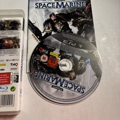 Warhammer 40000 Space Marine - Playstation 3 (PS3) Complete With Manual