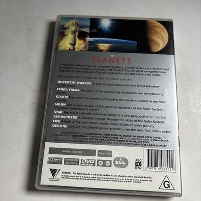 BBC The Planets (DVD, 1999) Region 4 NEW