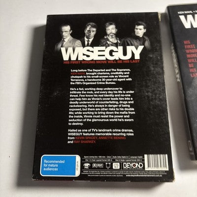Wiseguy : Season 1 (DVD, 1987) Region 4