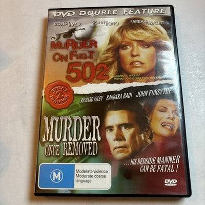 Murder On Flight 502 / Murder Once Removed DVD Farrah Fawcett All Regions NEW