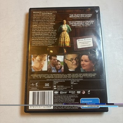 Brooklyn (DVD, 2015) Saoirse Ronan, Emory Cohen Region 4 NEW
