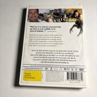 Nigel Marven's: Venom Hunters (DVD, 2004) Region 4