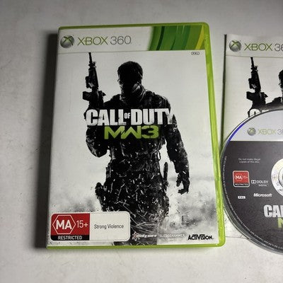 Call Of Duty Modern Warfare 3 Xbox 360 Microsoft Game PAL w/ Manual