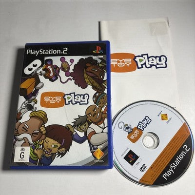 EyeToy: Play (Sony PlayStation 2, 2003) Ps2 Manual PAL