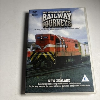 The World's Greatest Railway Journeys - New Zealand (DVD, 2005) All Regions