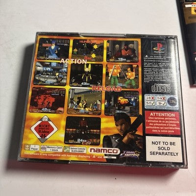Time Crisis (Sony PlayStation 1, 1997) Manual PAL