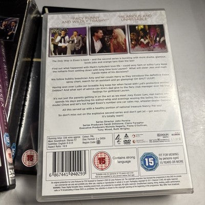 The Only Way Is Essex - Complete Series 1 2 3 (DVD, 2012, 8-Disc) Region 2