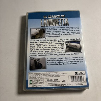 In Search Of Lambretta (DVD, 2002) All Regions