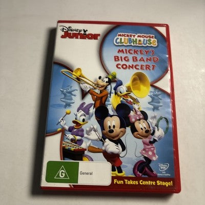 Mickey Mouse Clubhouse - Big Band Concert (DVD, 2011) Region 4