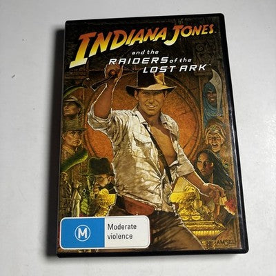 Indiana Jones and the Raiders of the Lost Ark (DVD, 1981) Region 4
