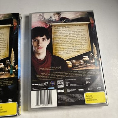 The Adventures of Merlin : Series 1 (DVD, 2008) John Hurt, Angel Coulby Region 4
