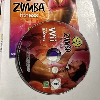 Zumba Fitness Nintendo Wii game, PAL, w/ Manual.