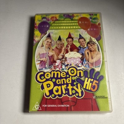 Hi-5 Come on and Party - DVD - Region 4