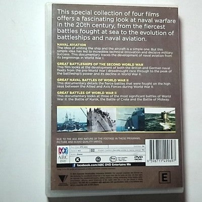 ABC's Naval Warfare Collection (DVD, 2-Disc) Region 4
