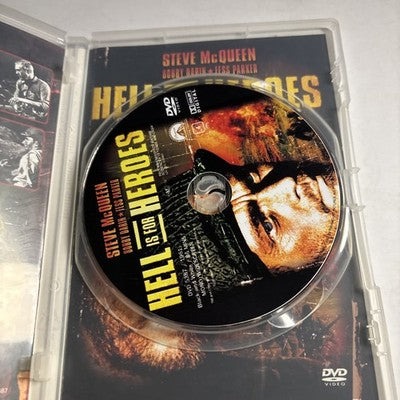 Hell Is for Heroes (DVD, 1961) Steve McQueen Region 4