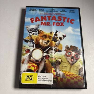 Fantastic Mr. Fox (DVD, 2009) Bill Murray, George Clooney, Region 4