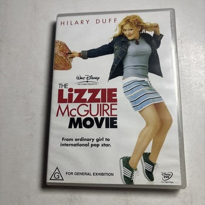The Lizzie McGuire Movie (DVD, 2003) Hilary Duff Region 4 NEW