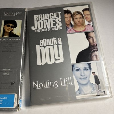 Bridget Jones: The Edge of Reason / about a Boy / Notting Hill (DVD, 2004)