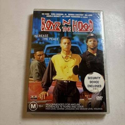 Boyz In The Hood (DVD, 1991) Ice Cube, Nia Long, Cuba Gooding Jr Region 4