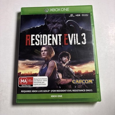 Resident Evil 3  Microsoft XBOX One Capcom Game