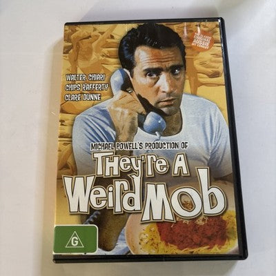 They're a Weird Mob (DVD, 1966) John Meillon, Alida Chelli, Anne Haddy, Region 4