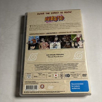 Naruto : Collection 3 (DVD, 2002) Region 4
